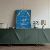 サファイアと大理石のニッカへようこそアクリルサイン アクリルサイン