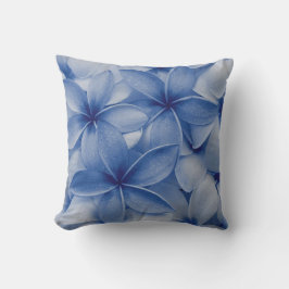 サファイアと紺青の花 アウトドアクッション