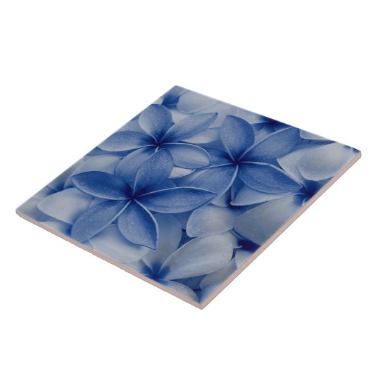 サファイアとAzureの花 タイル (側面)