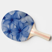 サファイアとAzureの花 卓球ラケット (横)