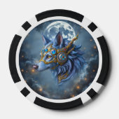 サファイアのヴェールの月明かりの守護者. ポーカーチップ (裏面)