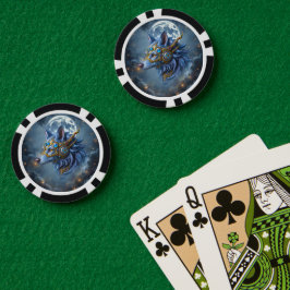 サファイアのヴェールの月明かりの守護者. ポーカーチップ