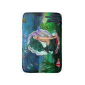 サファイアの人魚 バスマット (正面縦)
