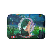 サファイアの人魚 バスマット (正面)