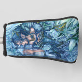 サファイアの冬の妖精の女の子の見解 ゴルフヘッドカバー (正面)