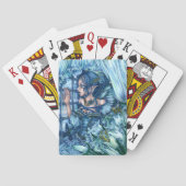 サファイアの冬の妖精の女の子の見解 トランプ (裏面)