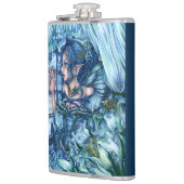 サファイアの冬の妖精の女の子の見解 フラスク (左)