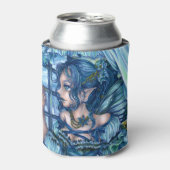 サファイアの冬の妖精の女の子の見解 缶クーラー (缶正面)