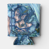 サファイアの冬の妖精の女の子の見解 缶クーラー (正面)