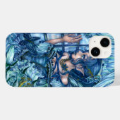 サファイアの冬の妖精の女の子の見解 Case-Mate iPhoneケース (裏面 (横))