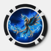 サファイアの夜明けのフェニックス ポーカーチップ (裏面)