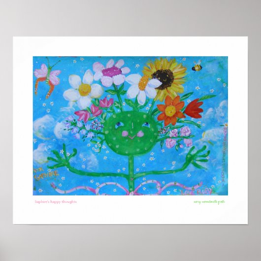 サファイアの幸せな想い ポスター (正面)