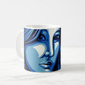 サファイアの目-マグ コーヒーマグカップ (正面左)