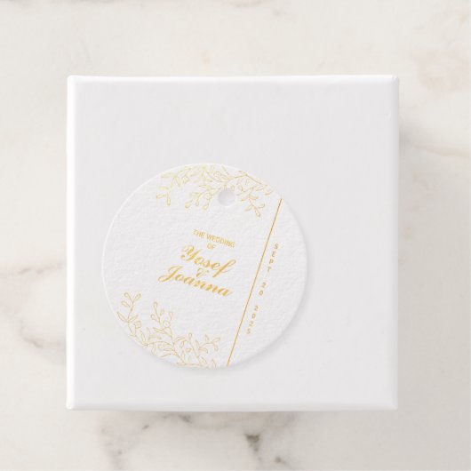 サファイアの結婚式 フェイバータグ (箱)