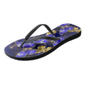 サファイアの蝶の構成 ビーチサンダル (アングル)