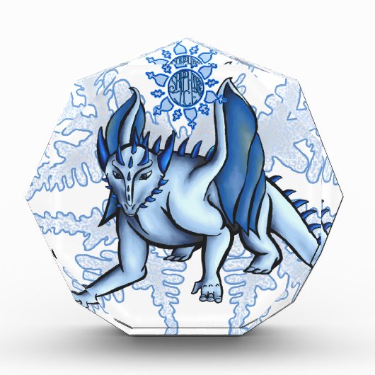 サファイアアイス「自分のドラゴンを手に入れる」 フォトブロック (正面)