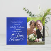 サファイアアニバーサリーハートが何年も続く 招待状 (スタンド正面)