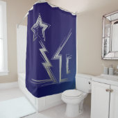 サファイアクリスマスナイト シャワーカーテン (インサイチュ)