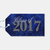 サファイアグラード | Blue 王室の Cobalt Azure Year ギフトタグ (裏面横)