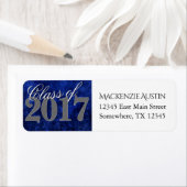 サファイアグラード | Blue 王室の Cobalt Azure Year ラベル (インサイチュ)