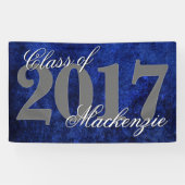 サファイアグラード | Blue 王室の Cobalt Azure Year 横断幕 (横)