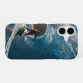 サファイアサージ iPhone 16ケース (裏面横)
