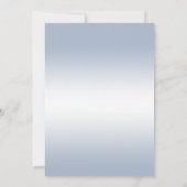 サファイアジェムボウ＆リボン 45周年結婚記念日 セーブザデート (裏面)