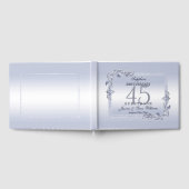 サファイアジェム&グリッター45結婚周年 ゲストブック (全面)