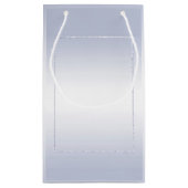 サファイアジェム&グリッター45結婚周年  スモールペーパーバッグ (裏面)