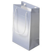 サファイアジェム&グリッター45結婚周年  スモールペーパーバッグ (裏面アングル)