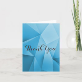 サファイアジュエルトーンサンキューカード サンキューカード