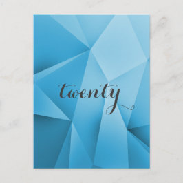 サファイアジュエルトーンテーブル番号はがき ポストカード