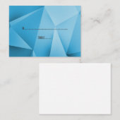 サファイアジュエル結婚トーン座席表 プレイスカード (正面/裏面)