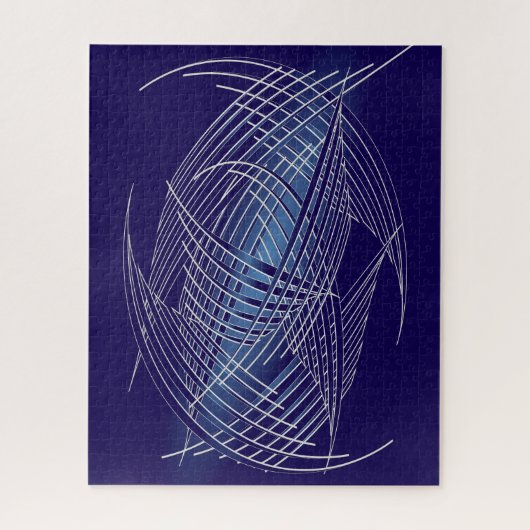 サファイアスレッド球体 ジグソーパズル (縦)