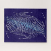 サファイアスレッド球体 ジグソーパズル (横)