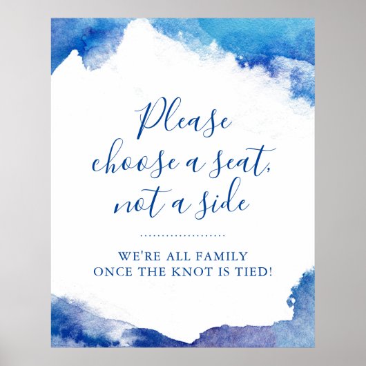 サファイアタイドがシートの結婚看板を選ぶ ポスター (正面)