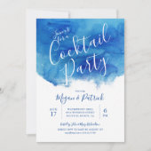 サファイアタイドカクテルパーティの招待状 招待状 (正面)