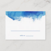 サファイアタイドフラッ結婚トの護衛カード プレイスカード (正面)