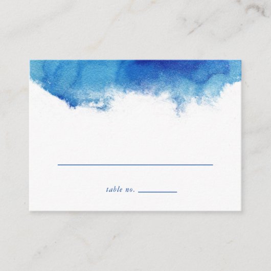 サファイアタイドフラッ結婚トの護衛カード プレイスカード (正面)