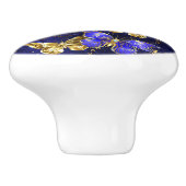 サファイアチョウとの組成 セラミックノブ (側面)