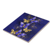 サファイアチョウとの組成 タイル (側面)