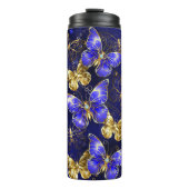 サファイアチョウとの組成 タンブラー (正面)