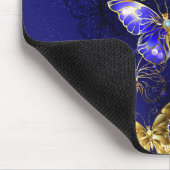 サファイアチョウとの組成 マウスパッド (コーナー)