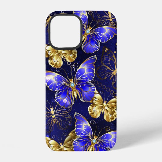 サファイアチョウとの組成 iPhoneケース (裏面)