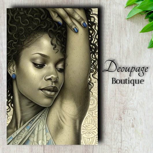 サファイアドリームスモダンアールデコ美しい切り離し 薄葉紙