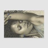 サファイアドリームスモダンアールデコ美しい切り離し 薄葉紙 (正面)