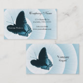 サファイアバタフライビジネスカード 名刺 (正面/裏面)