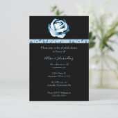 サファイアバラブライダルシャワー招待状 招待状 (スタンド正面)