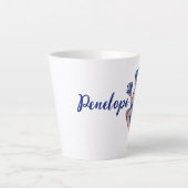 サファイアフェアリー カフェラテマグ (正面)