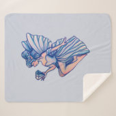 サファイアフェアリー シェルパブランケット (正面(横))